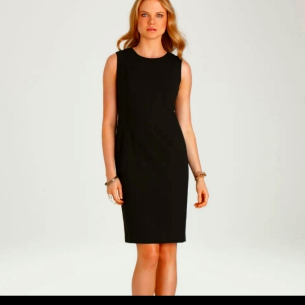 Calvin Klein Sleeveless Black Dress